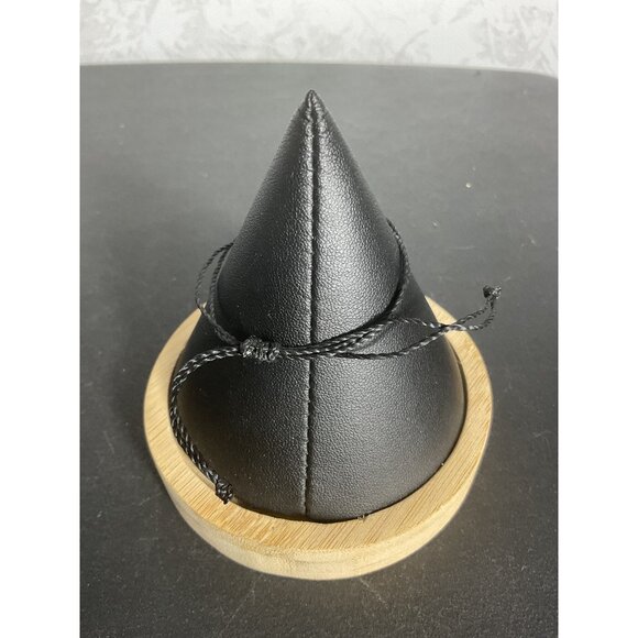 "Stay Strong" Clear Pendant Bracelet Black Cord Adjustable Size - Picture 3 of 3